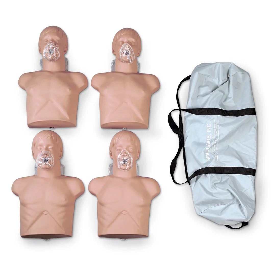 Adult Sani Manikin 4 Pack With Carry Bag