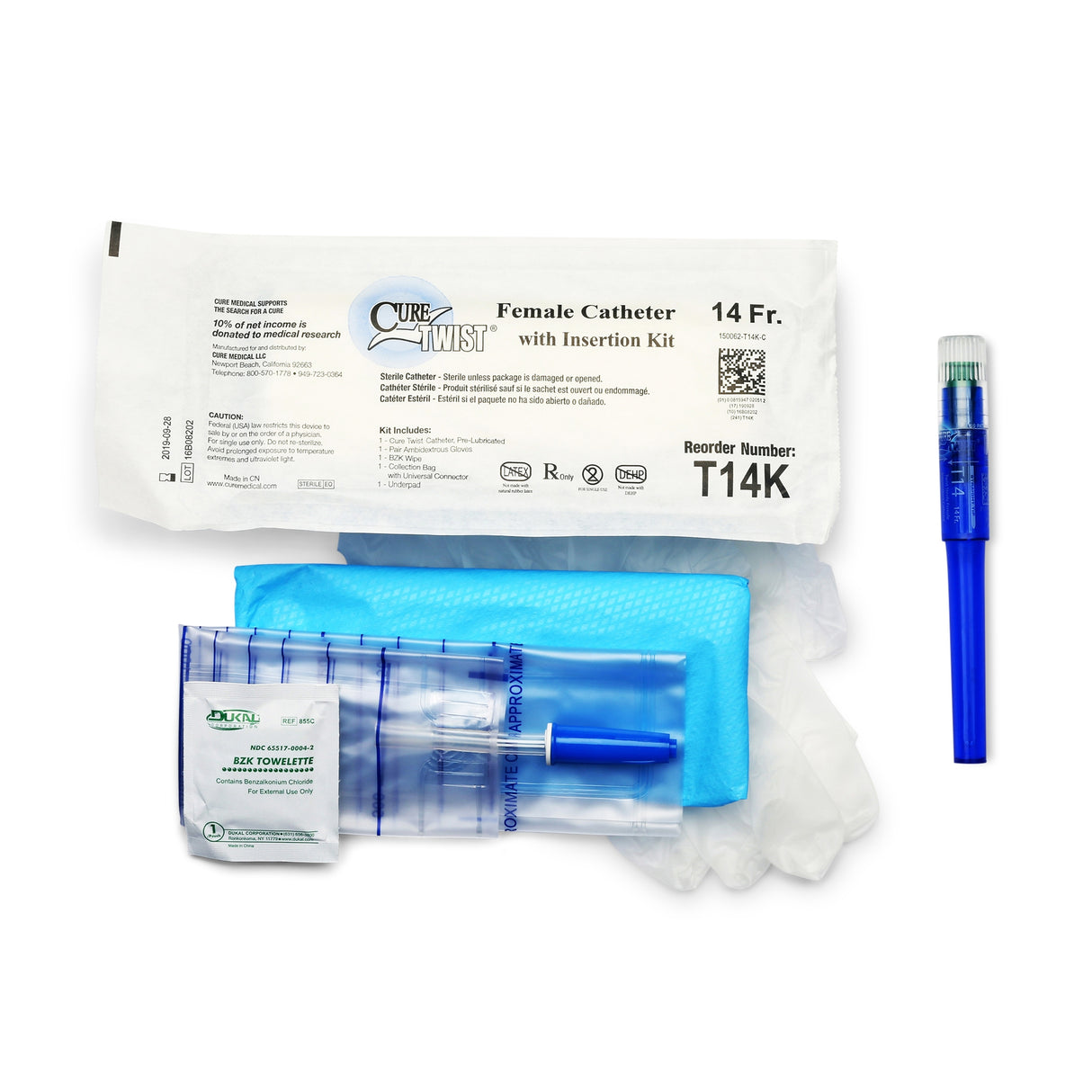 Intermittent Catheter Tray Kit (Female)