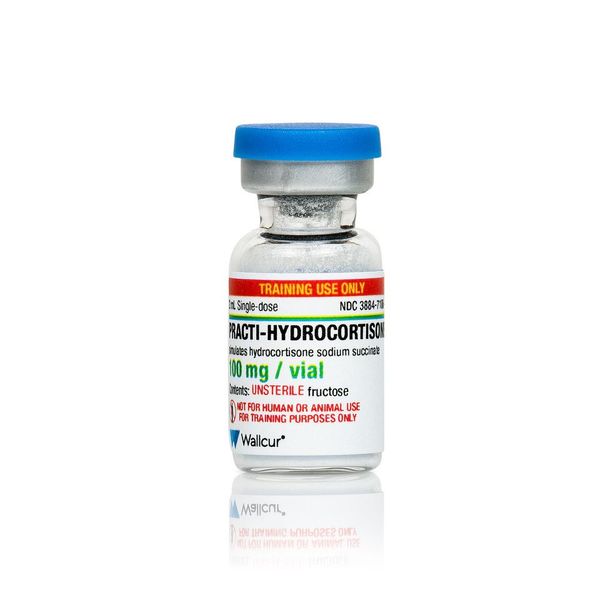 Practi-Hydrocortisone (100 mg/2 mL Powder Vial) Unsterile Fructose