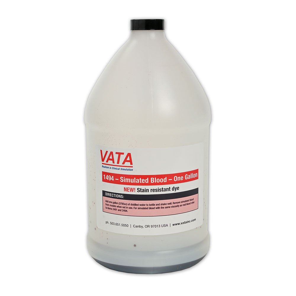 Simulated Blood - Stain Resistant - One Gallon