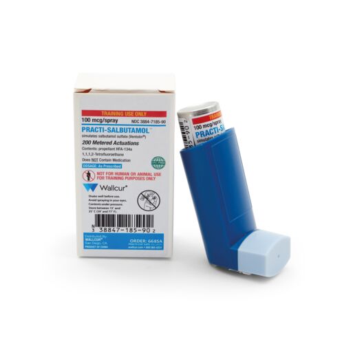 Practi-Salbutamol (100 mcg) Metered-Dose Inhaler (No Actuation Counter)