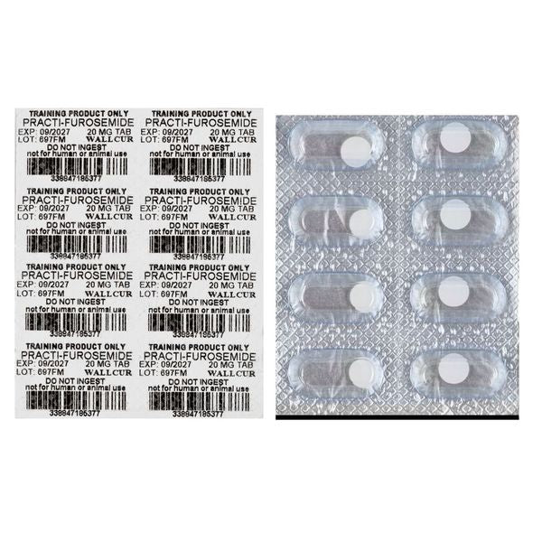 Practi-Furosemide 20 mg Oral Medication (for training)