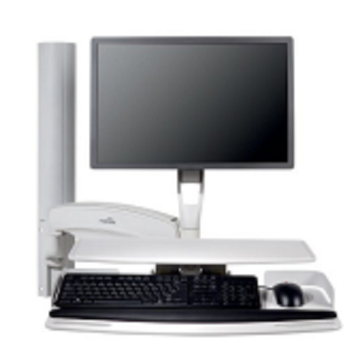 Midmark 6282 Care Exchange Standard Duty Wall Mounted Workstation