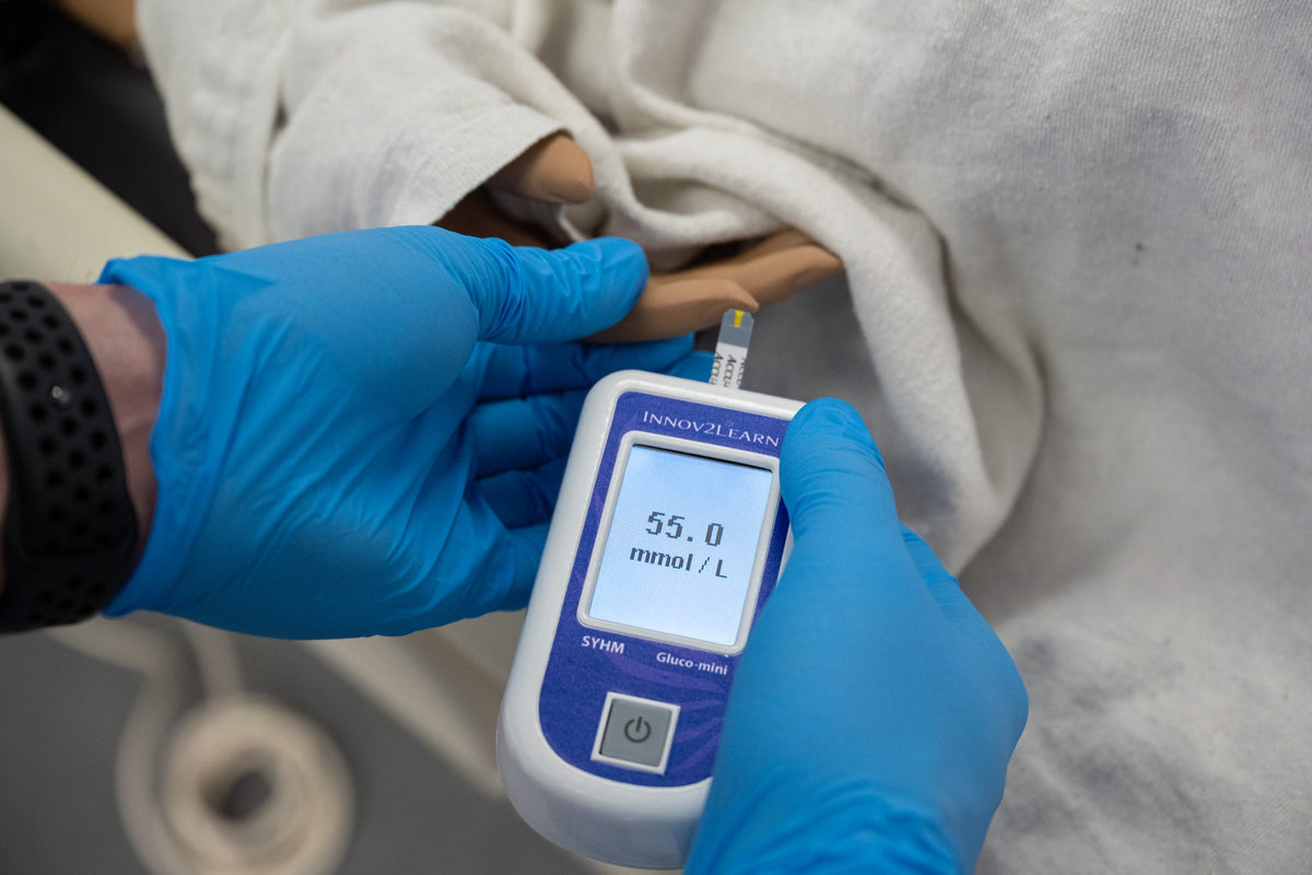 Gluco-Mini detail image 5 for healthcare simulation training