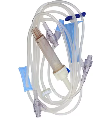 IV Pump Set Continu-Flo® Gravity / Pump 3 Ports 10 Drops / mL Drip Rate Without Filter 105 Inch Tubing Solution