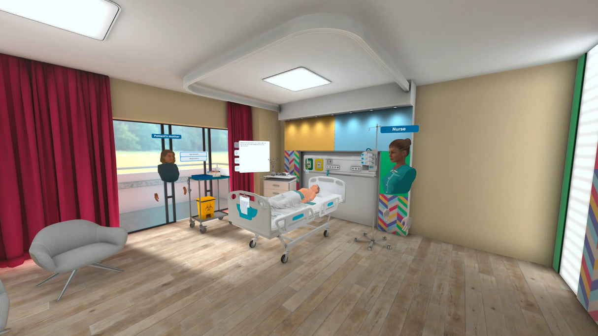 Be READY VR MVR-Nursing Mobile Software (Goggles Included)