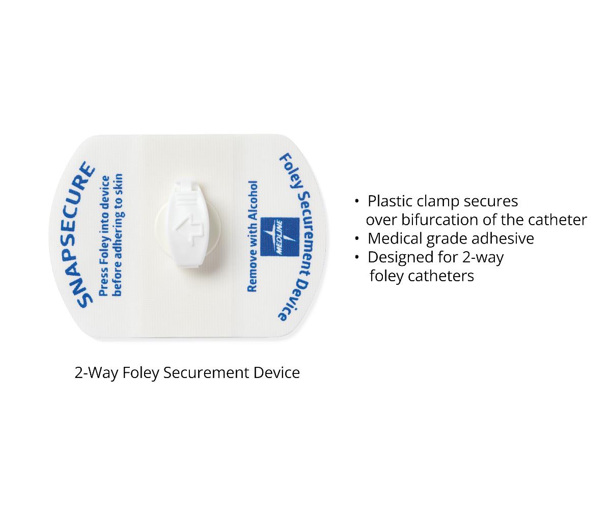 SnapSecure 3-Way Foley Catheter Securement Device
