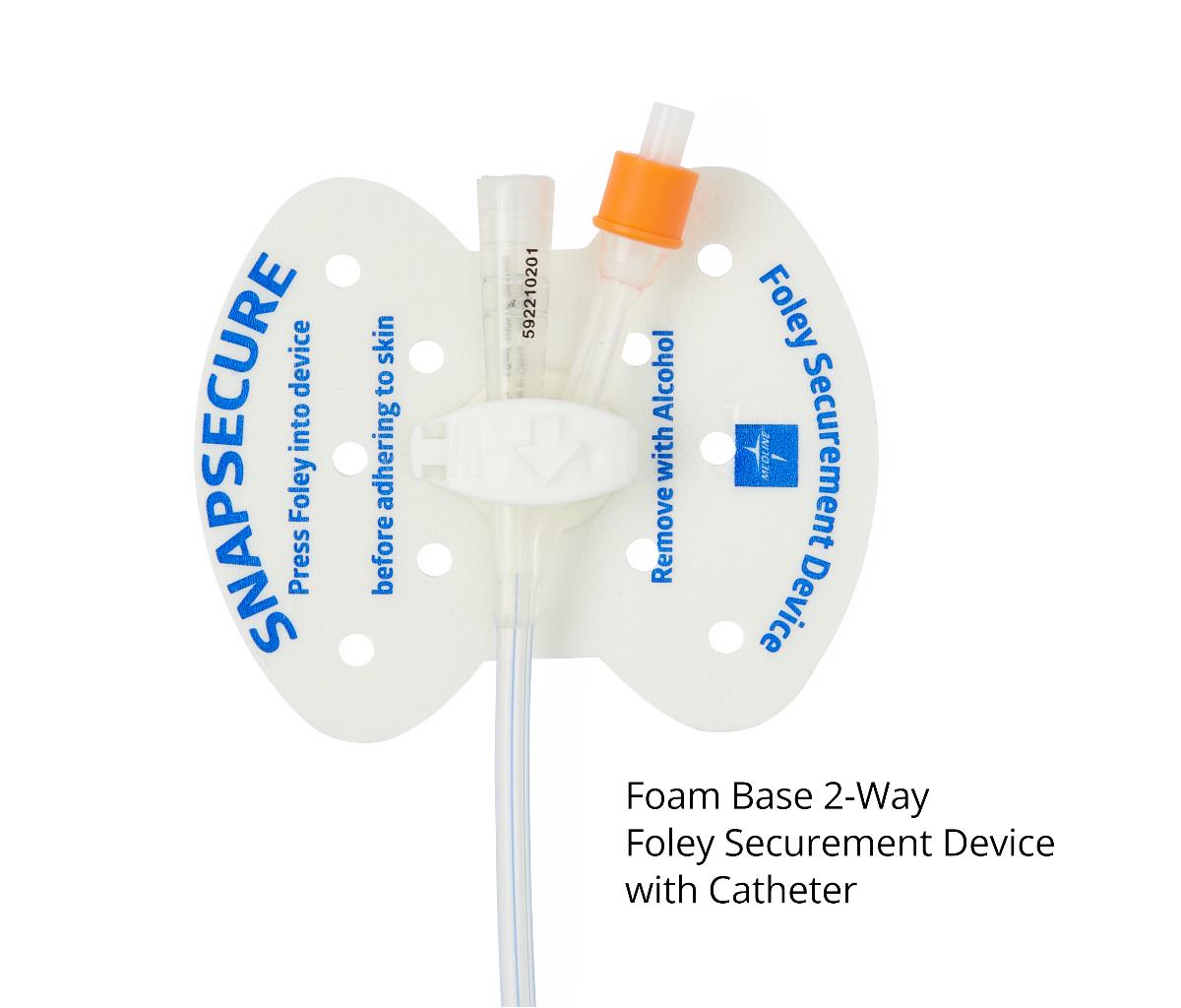 SnapSecure 3-Way Foley Catheter Securement Device