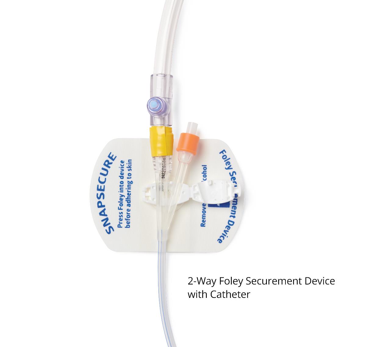 SnapSecure 3-Way Foley Catheter Securement Device