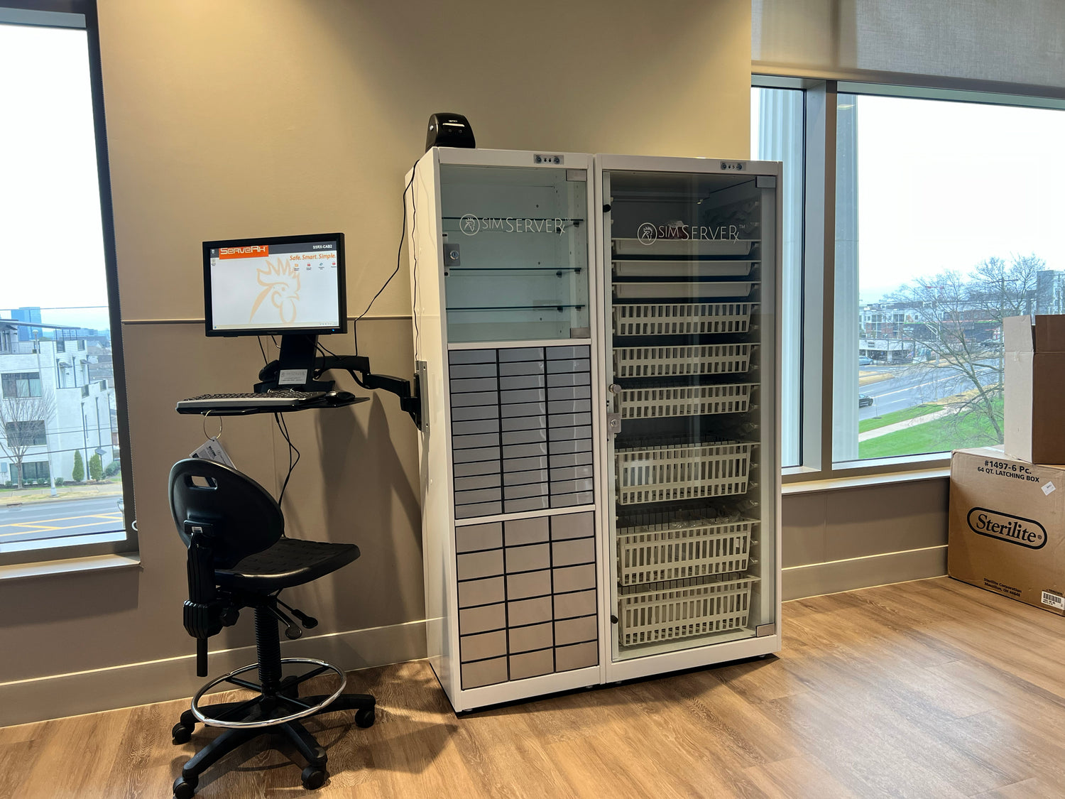 SimServerx® 3 Module Dispensing Cabinet