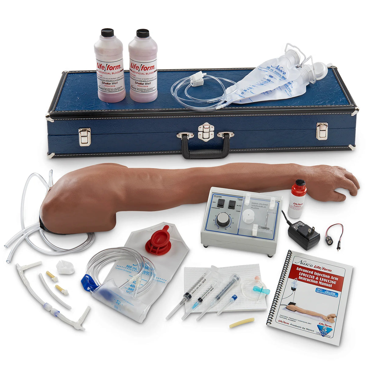 Life/form® Advanced Venipuncture and Injection Arm with IV Arm Circulation Pump