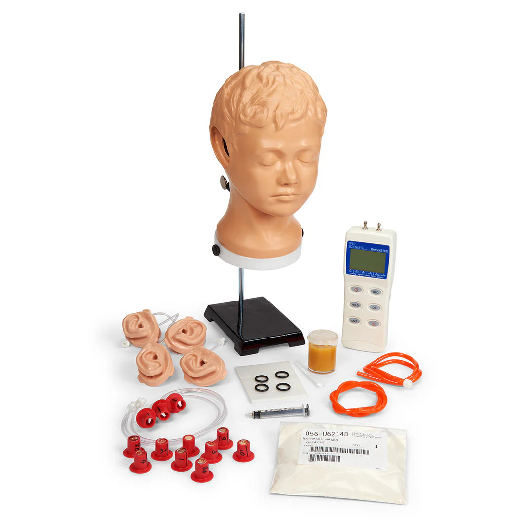 Ear Trainer with Pneumatic Otoscopy Kit