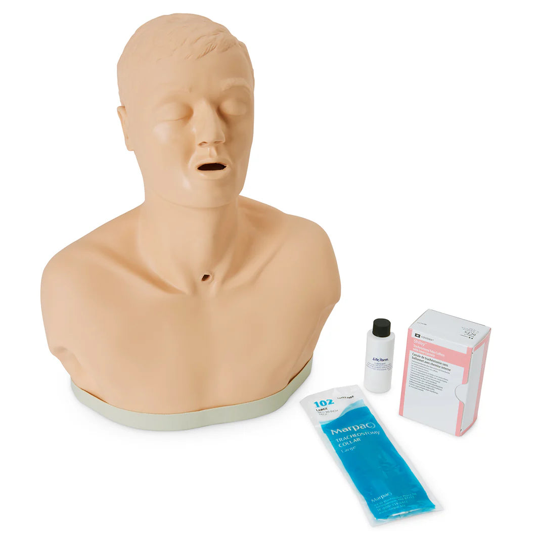 Adult Patient Education Tracheostomy Care Manikin