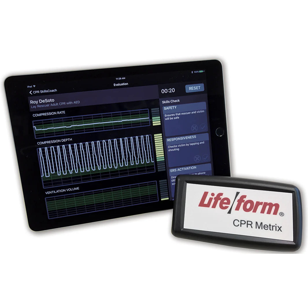 CPR Metrix Control Box and iPad®