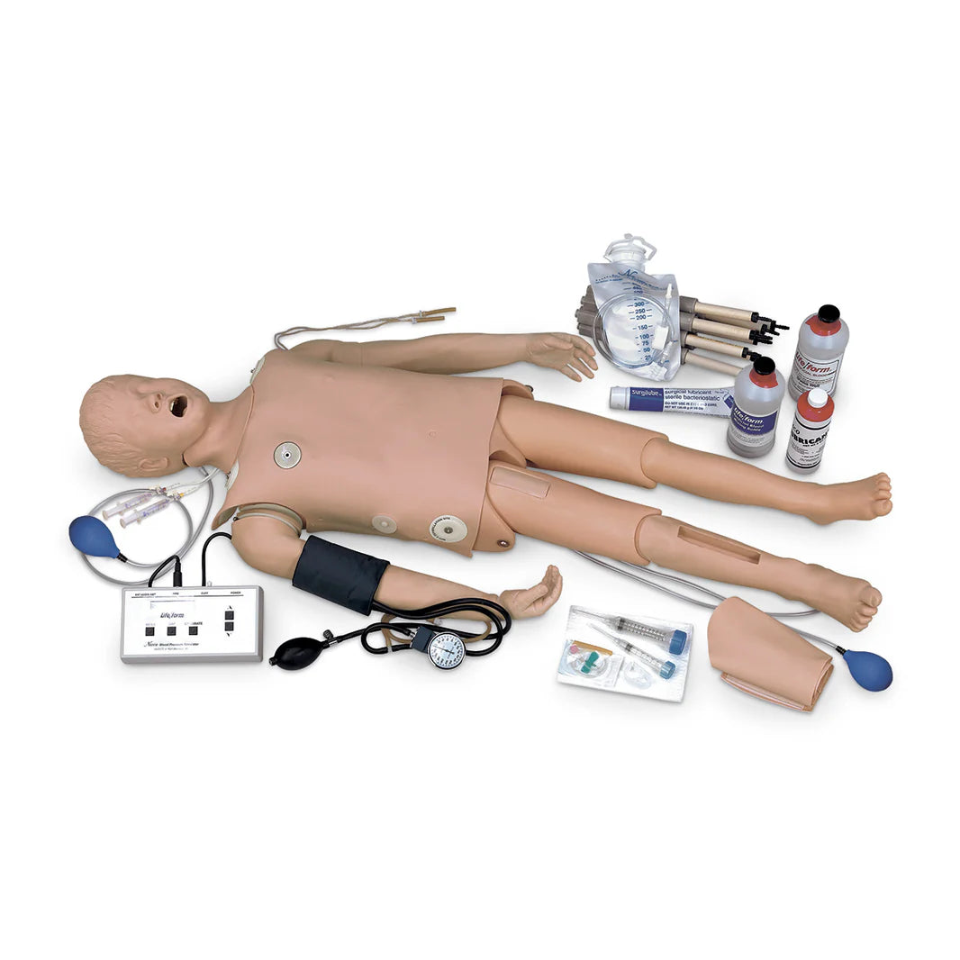 Complete Child CRiSis Manikin with Advanced Airway Management