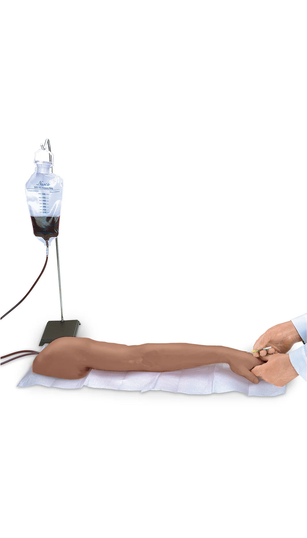 Advanced Multi-Venous IV & Injection Arm with Continuous Circulation Pump