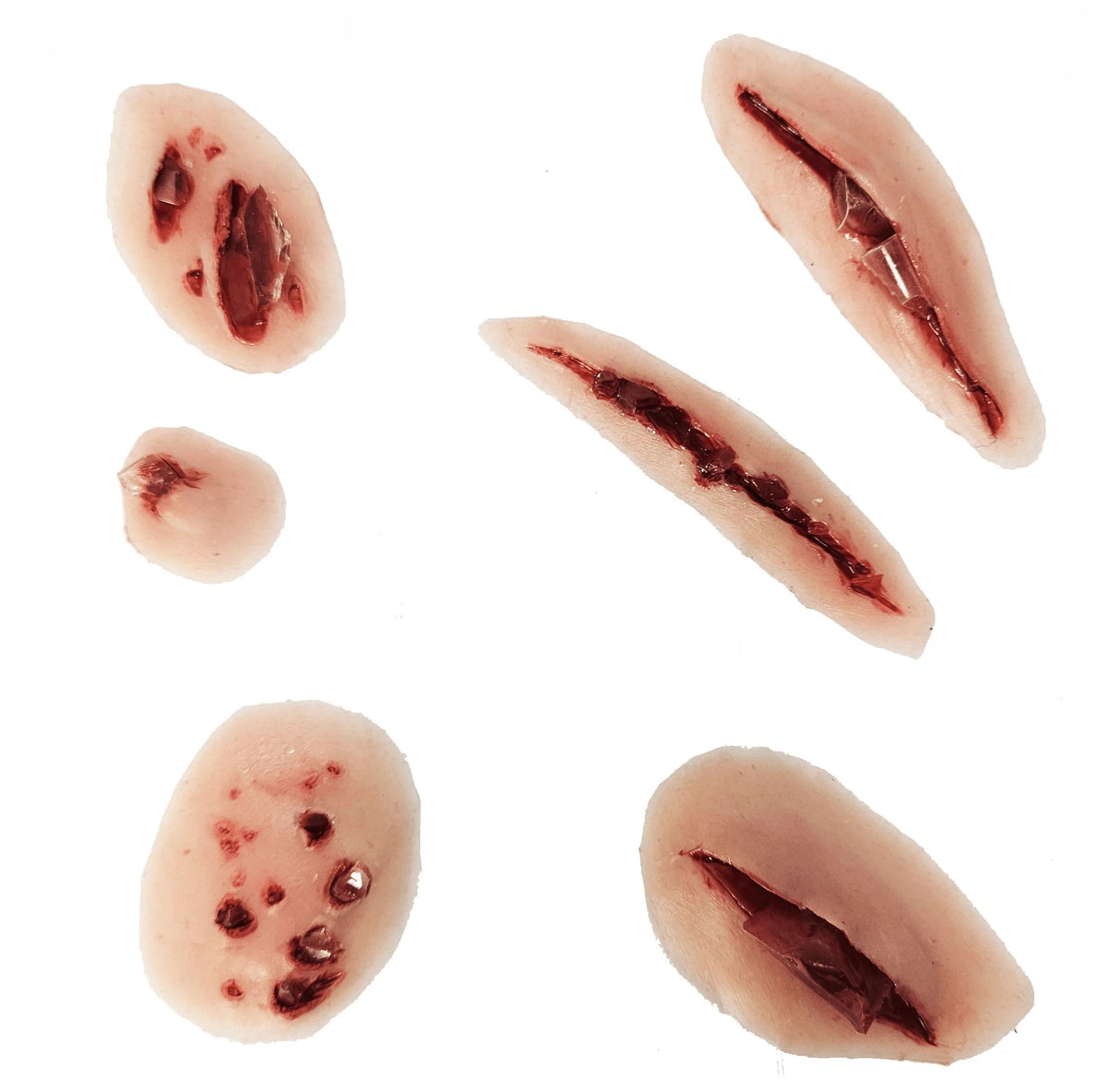 Sheet Broken Glass Wounds