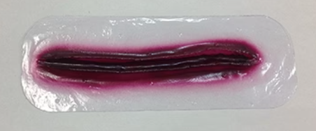 Laceration Medium 3 Cm Stick-On