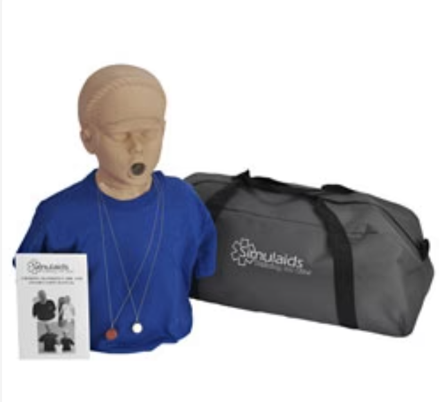 Choking Manikin With Carry Bag