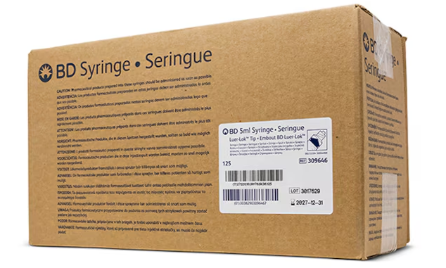 BD Luer-Lok™ Syringe only, Disposable