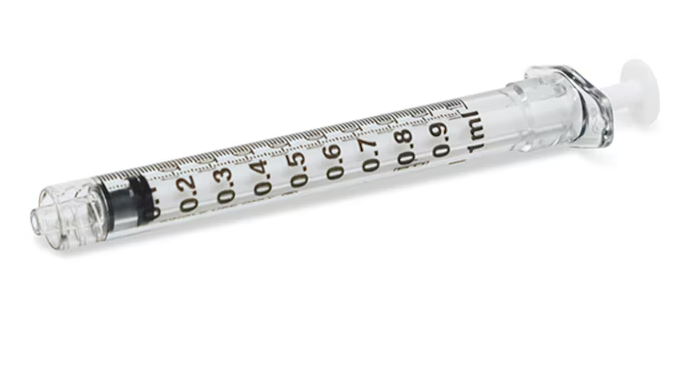 BD Luer-Lok™ with Graduations, Syringe only