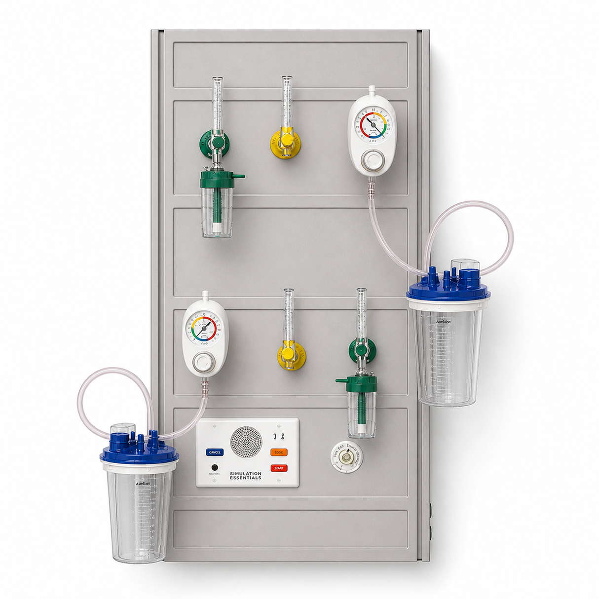 Apex Dual-Patient Simulation Vertical Flatwall System
