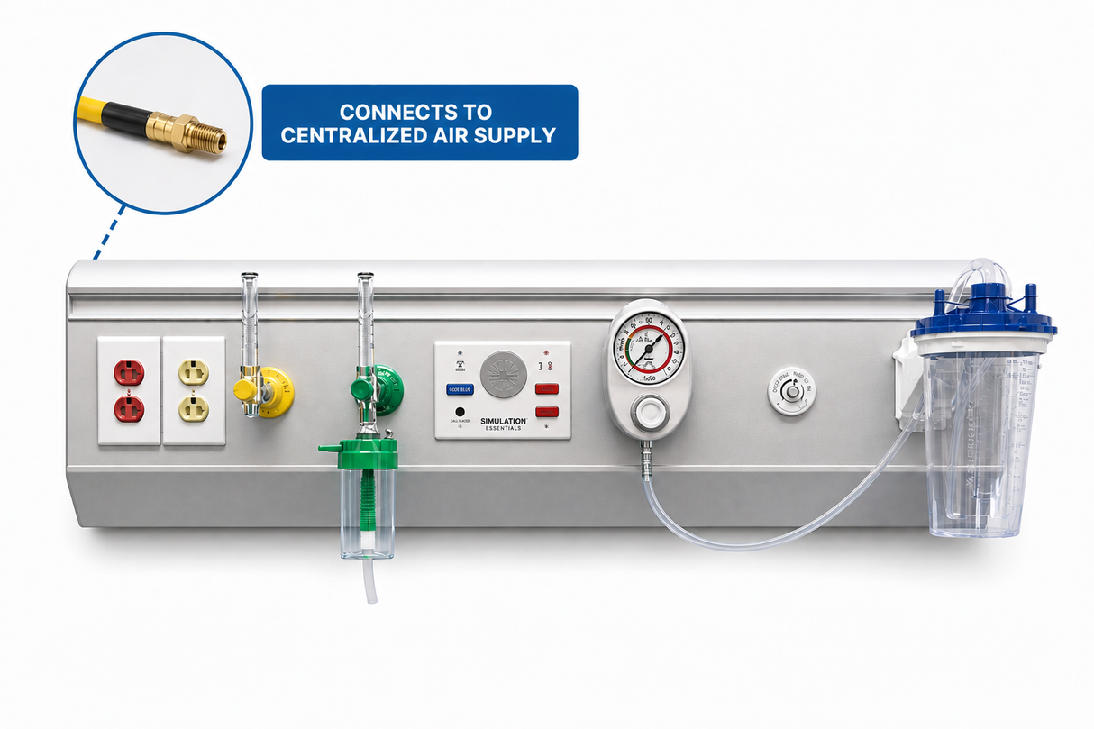 SE42 Axis Headwall with Rear Air Connect (Centralized Compressr)