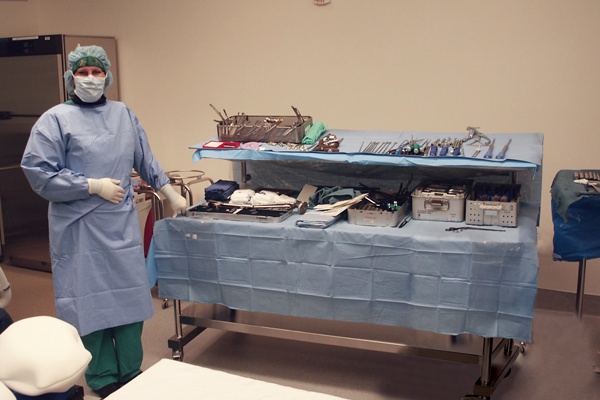 CDS-3060 Space Station Two Tier Back Table