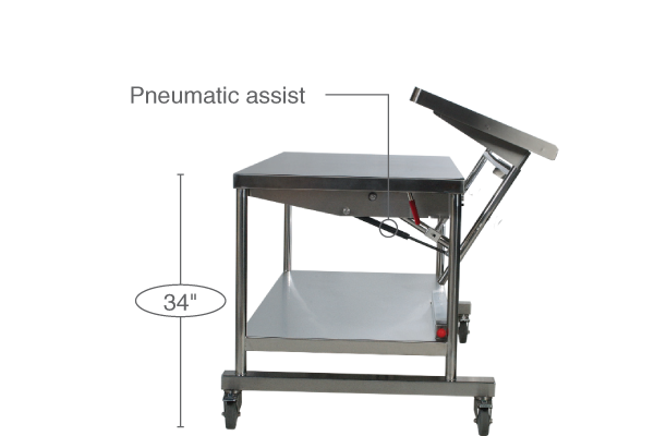 CDS-3060 Space Station Two Tier Back Table