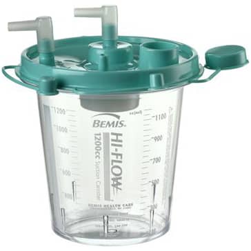 Suction Canister With Mounting Ring