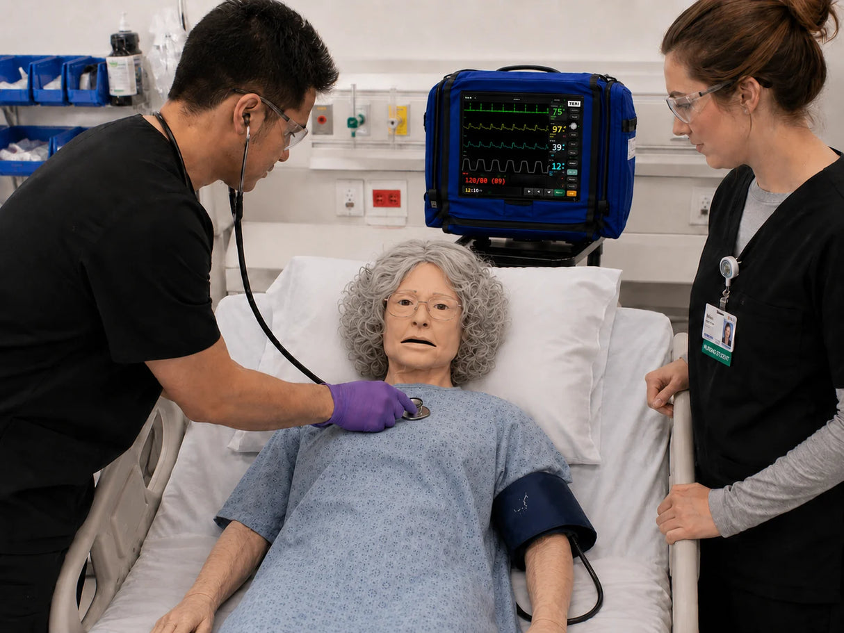 TERi Auscultation Trainer 2.0 With Patient Monitoring