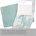 Storm Towne Square Spread Blanket