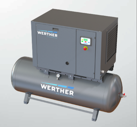 KVE 5.5 HP Centralized Air Compressor