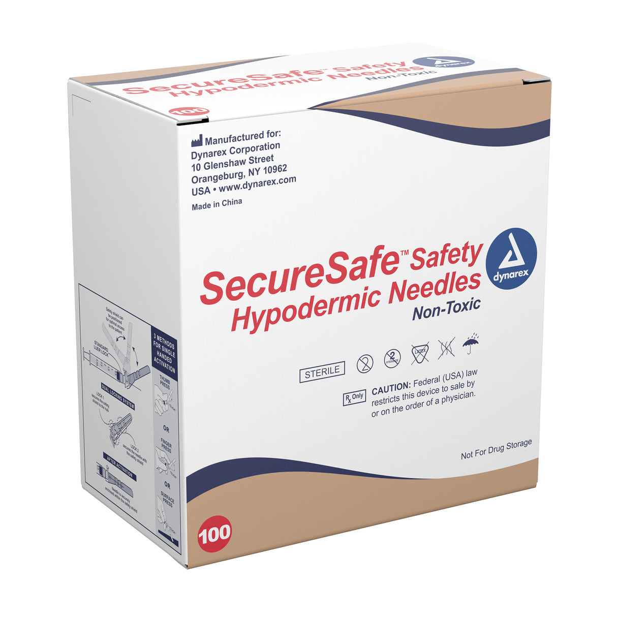 SecureSafe™ Safety Hypodermic Needles