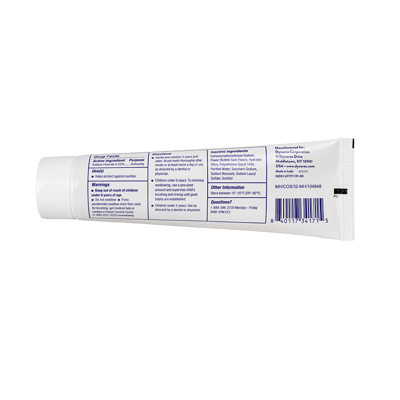 Bubble Fresh Toothpaste