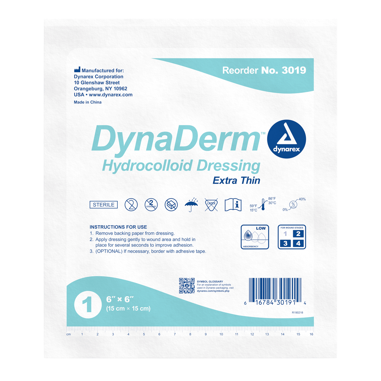 DynaDerm™ Hydrocolloid Dressings