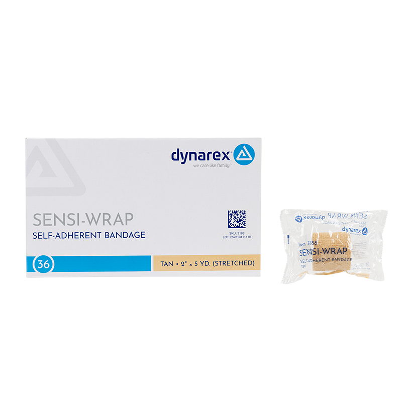 Sensi-Wrap Self-Adherent Bandage Rolls - Not made with Natural Rubber Latex