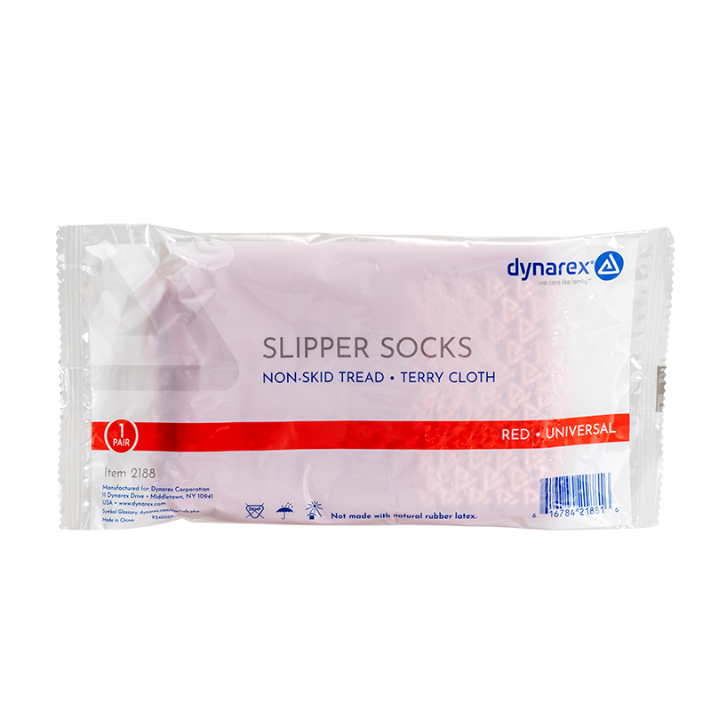 Universal Slipper Socks - Red