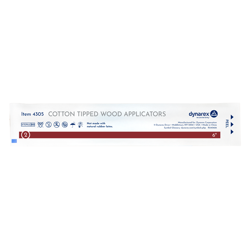 Cotton Tipped Wood Applicators