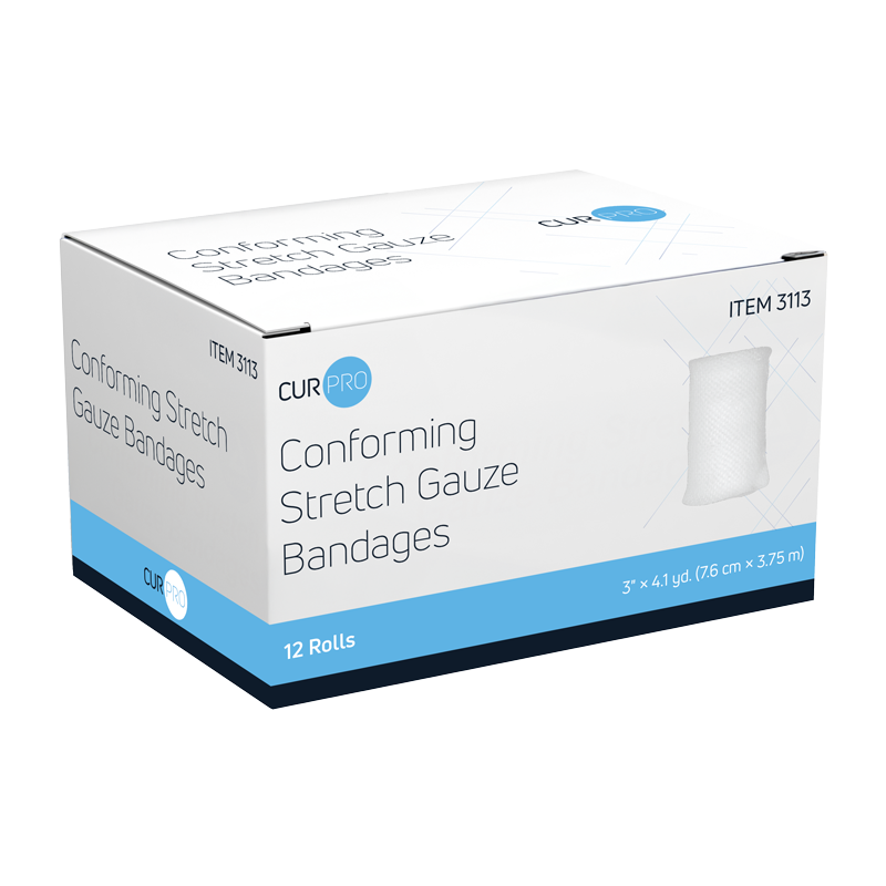 Conforming Stretch Gauze Bandages - Sterile & Non-Sterile