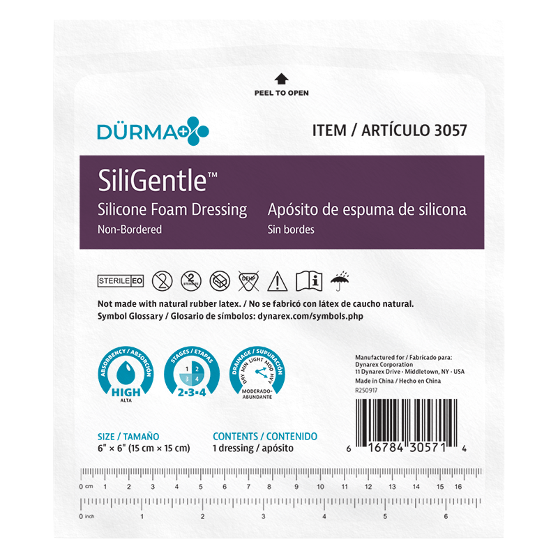 SiliGentle™ Silicone Foam Dressings