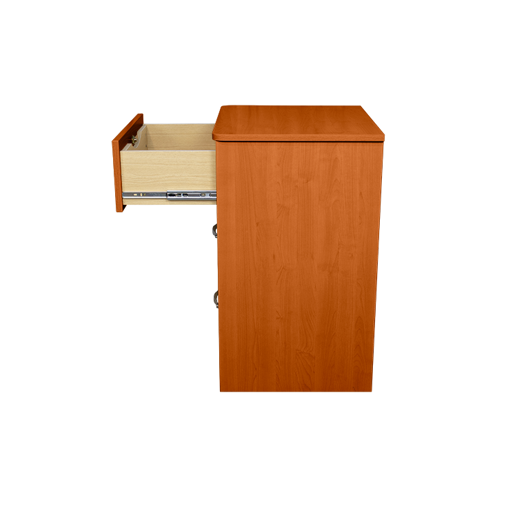Furniture Three Drawer Nightstand