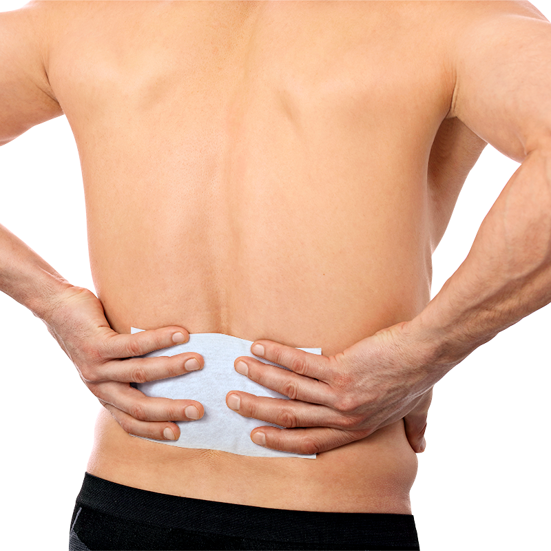 Lidocaine Pain Relief Gel Patches - Back/Shoulders/Neck/Knees/Elbows - 3.9 x 5.5in