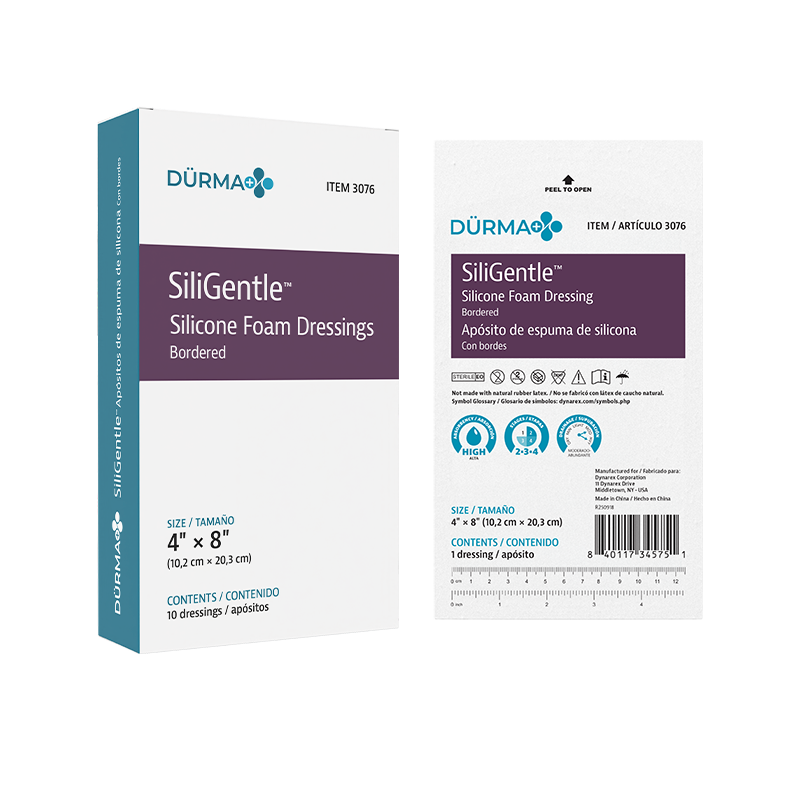 SiliGentle™ Silicone Foam Dressings