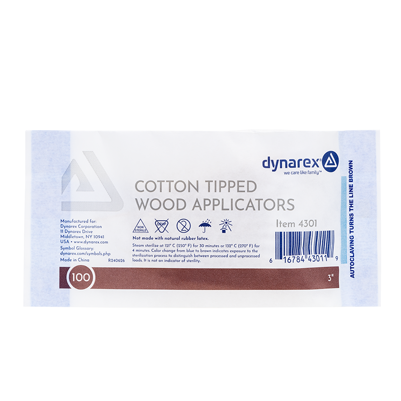 Cotton Tipped Wood Applicators