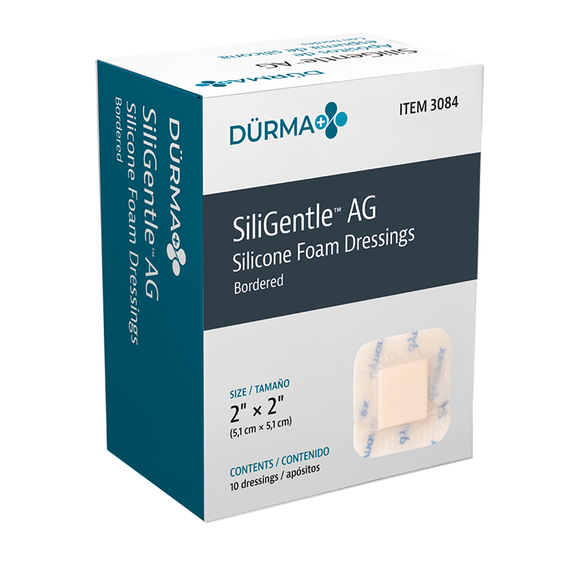SiliGentle™ AG Silicone Foam Dressings