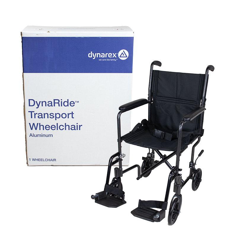DynaRide™ Transport Wheelchairs - Aluminum