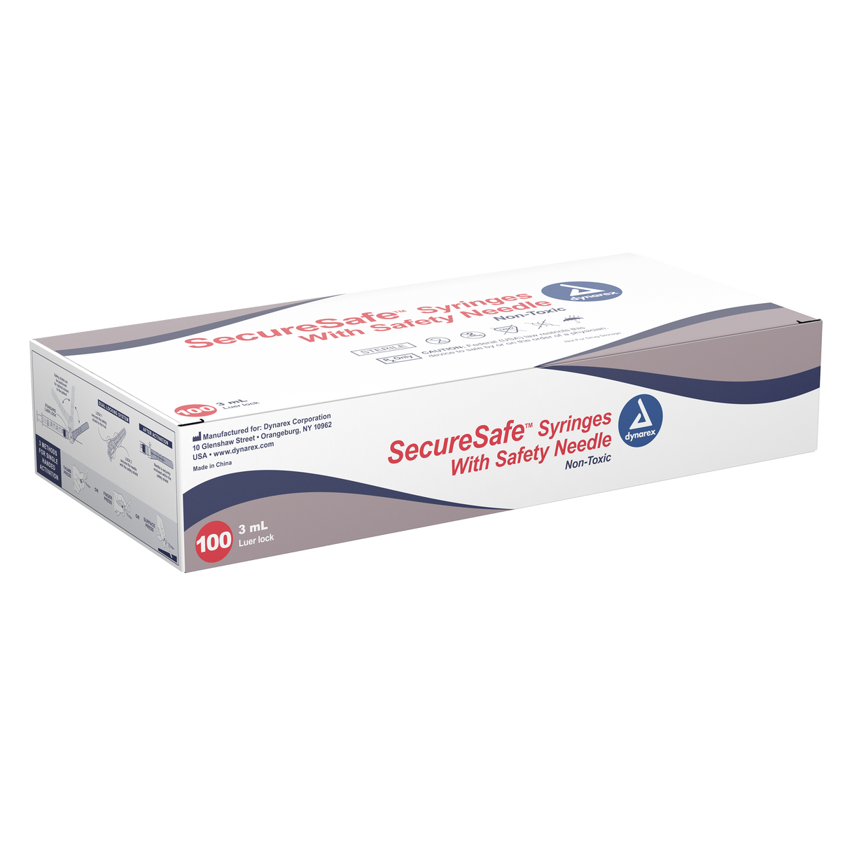 SecureSafe™ Syringes with Safety Needle