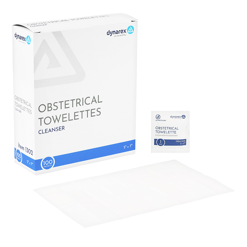 Obstetrical Towelettes, 5"x7"