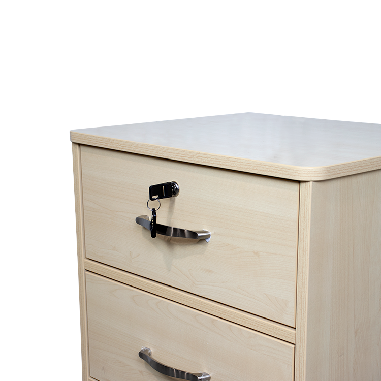 Furniture Three Drawer Nightstand